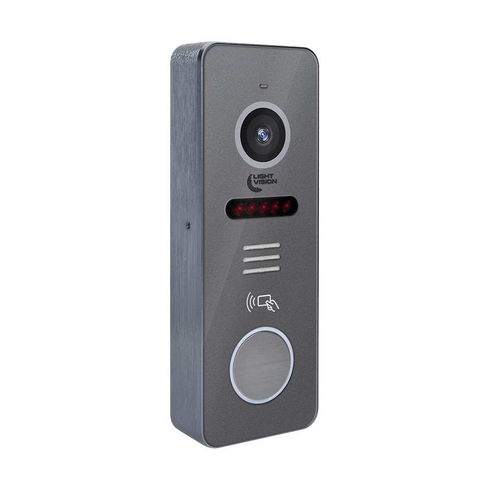 Відеопанель Light Vision RIO FHD(RF) Grey зі зчитувачем Mifare (82-00221) Київ - фото 13