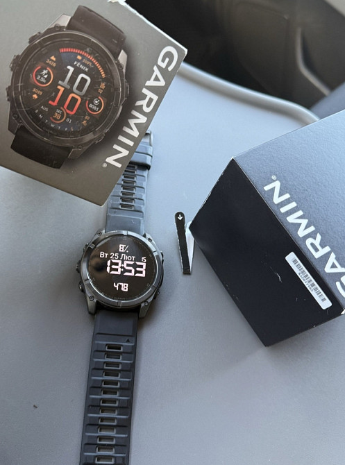 Смарт-Часи Garmin Fenix 8 51 mm. Київ - фото 1