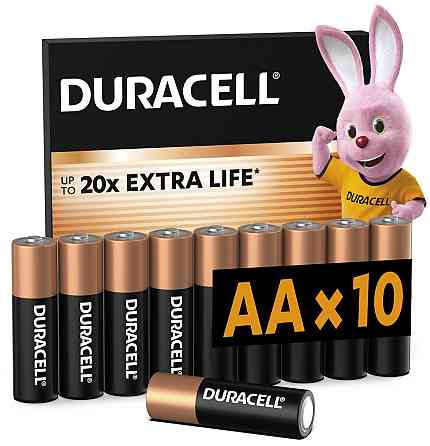 Лужні батарейки Duracell LR06 MN1500 уп. 1x10 шт. (6425676) Киев