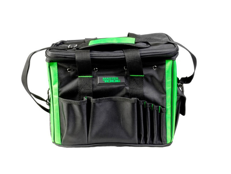 Сумка для инструмента MASTERTOOL 360х270х240 мм 23 кармана усиленное дно съемный ремешок 1680 DEN 79-1935 Ровно - изображение 6