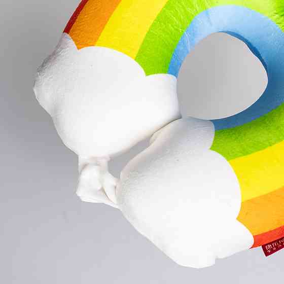 Подушка для шеи Rainbow U-образная, красный HP-56-13R Киев
