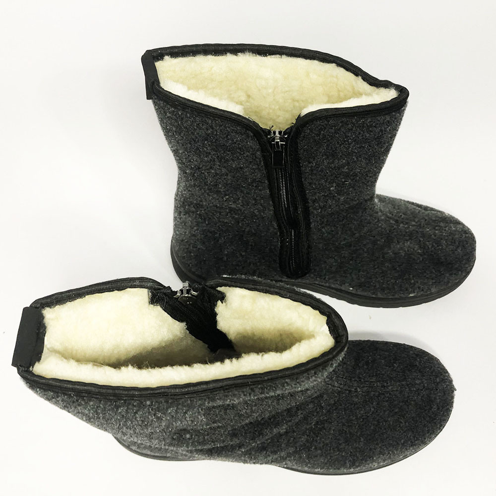 Черные ботинки для работы, Прочная обувь для мужчин, Удобная мужская обувь легкая, Бурки низкие SQ-89 Львов - изображение 2