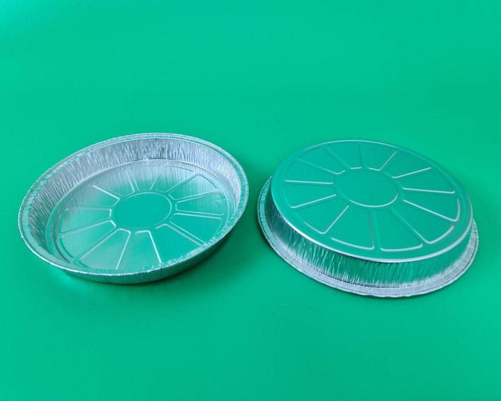 Круглая, пещевая, алюминиевая форма 600мл C5-26G 100шт (1 пачка) Харьков - изображение 2