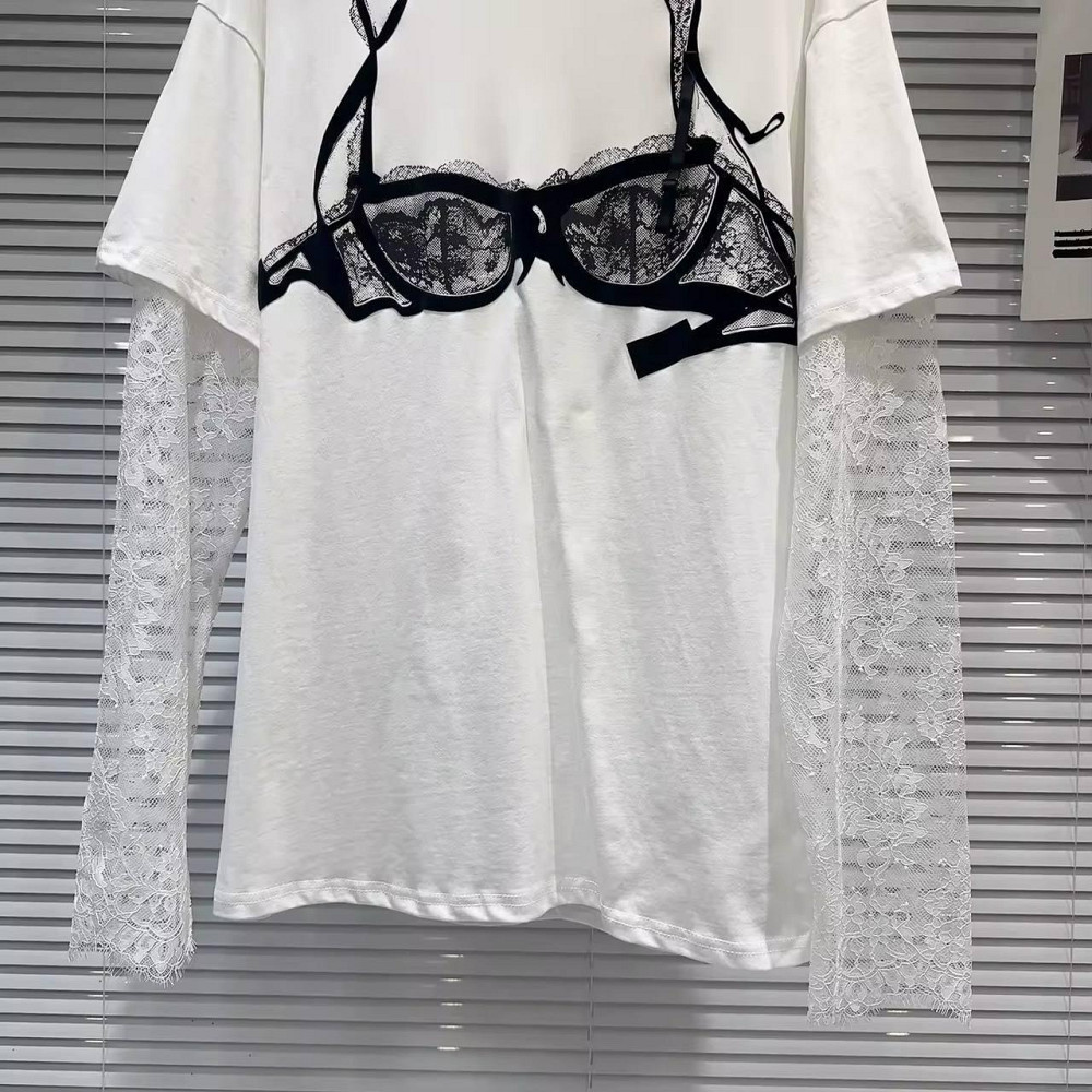 Женская стильная оверсайз футболка 