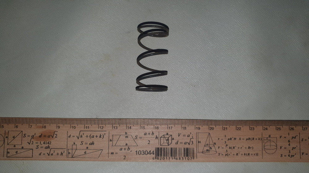 Пружина сжатия 23х43х1.6 мм. СССР. Харьков - изображение 2
