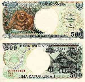 Індонезія/Indonesia 500 rupiah 1992 UNC Полтава