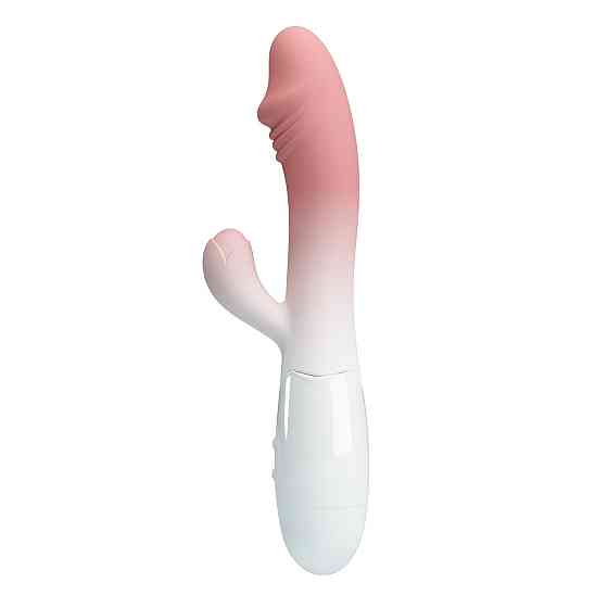 Вибратор-кролик PRETTY LOVE Snappy с реалистичной головкой, розовый, 19 х 3.2 см Sex Aura Киев