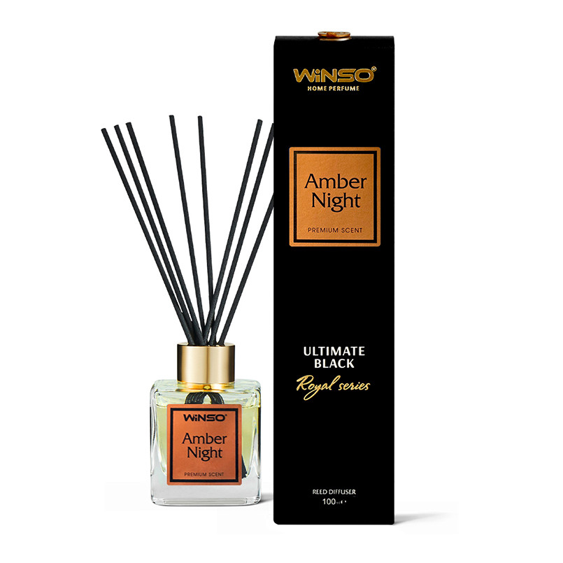 Аромадифузор с палочками Winso Ultimate Black - Amber Night 100мл Львов - изображение 1