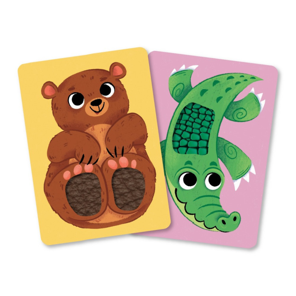 Набір карток з тактильними елементами "Малюки тварин" 301230 Вінниця - фото 4