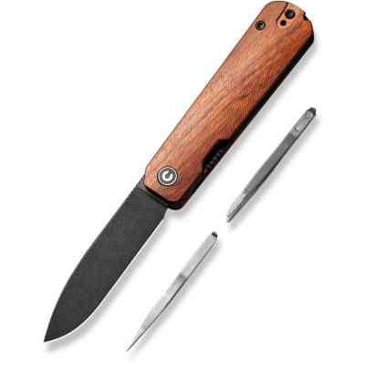 Ніж Civivi Sendy, Guibourtia Wood, Darkwash (C21004A-2) Вінниця