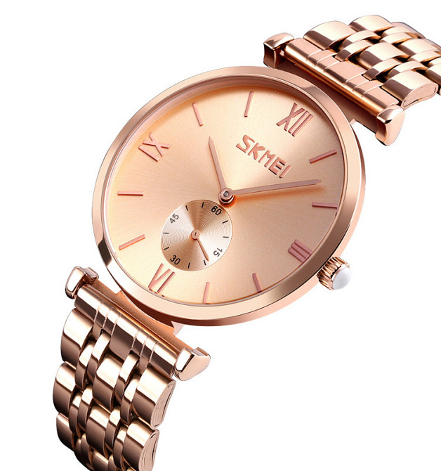 Skmei 9198RGRG-S Rose Gold - Rose Gold Lady SBR Киев - изображение 2
