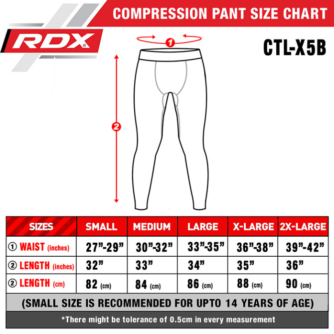 Брюки компресійні RDX Lycra Black M Кам'янське - фото 6