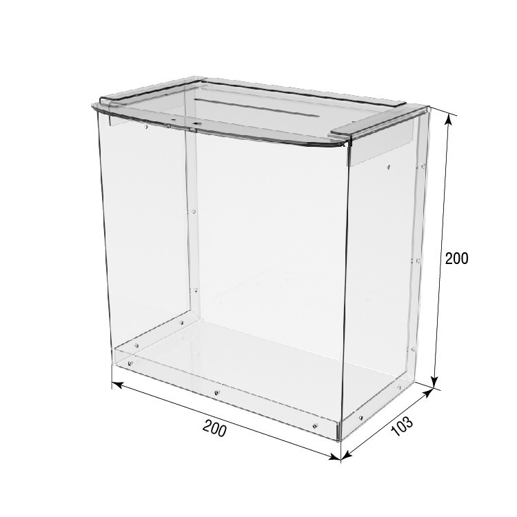 Скринька для пожертвувань EKOSTAR 200х103х200 Київ - фото 4