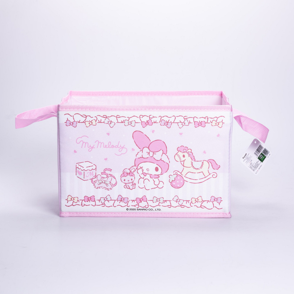 М'яка складна корзина для іграшок, 30х20х20 см, Рожева Київ - фото 1