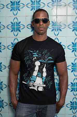 Футболка для мальчика аниме Блакк Стар Соул Еатер оверсайз (рост от 165 до 180 ) Черний AnimeJ0464m Днепр