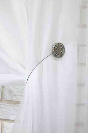 Магніти для штор і гардин (109м) Родос набір 2 шт Сатин (81-020) Київ