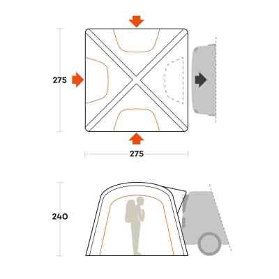 Намет Ferrino Wander Trunk Sand (92016QSS) (931775) Вінниця