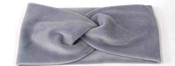 Повязка для волос детская серая Киев