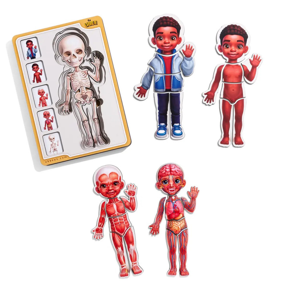 Деревянный пазл-вкладыш 