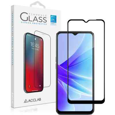 Скло захисне ACCLAB Full Glue Oppo A77S Black (1283126576768) Вінниця