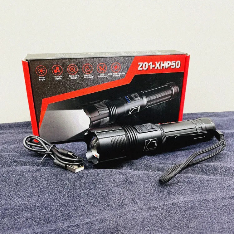 Фонарь красный Z01-XHP50 RED DN-20 Львов - изображение 2