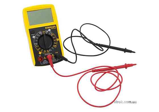 Мультиметр для вимірювання електричних параметрів STANLEY : цифровий Одеса