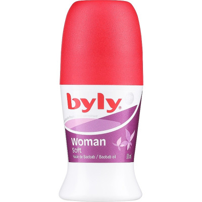 Дезодорант Byly Woman Soft Кульковий 50 мл (8411104039773) Вінниця - фото 1