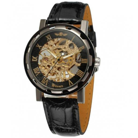 Мужские механические часы Winner Chocolate Винница - изображение 3