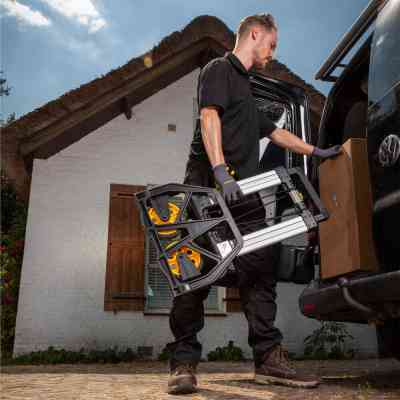 Тележка грузовая Stanley Fatmax, до 125кг, размер платформы 48х35см, 7кг (FXWT-706) Винница