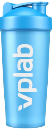Шейкер для спортивного питания VPlab Shaker with blender ball 500ml голубой Киев