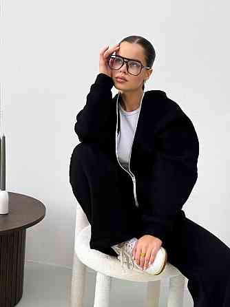 Костюм на флисе женский Черный 48/52 Харьков