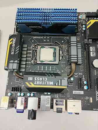 Комплект: материнська плата MSI Z77 MPOWER + i7-3770K + 32Gb DDR3 Kingston HyperX Predator (1866MГц) (товар вживаний) Луцк