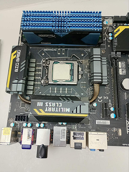Комплект: материнська плата MSI Z77 MPOWER + i7-3770K + 32Gb DDR3 Kingston HyperX Predator (1866MГц) (товар вживаний) Луцк - изображение 4