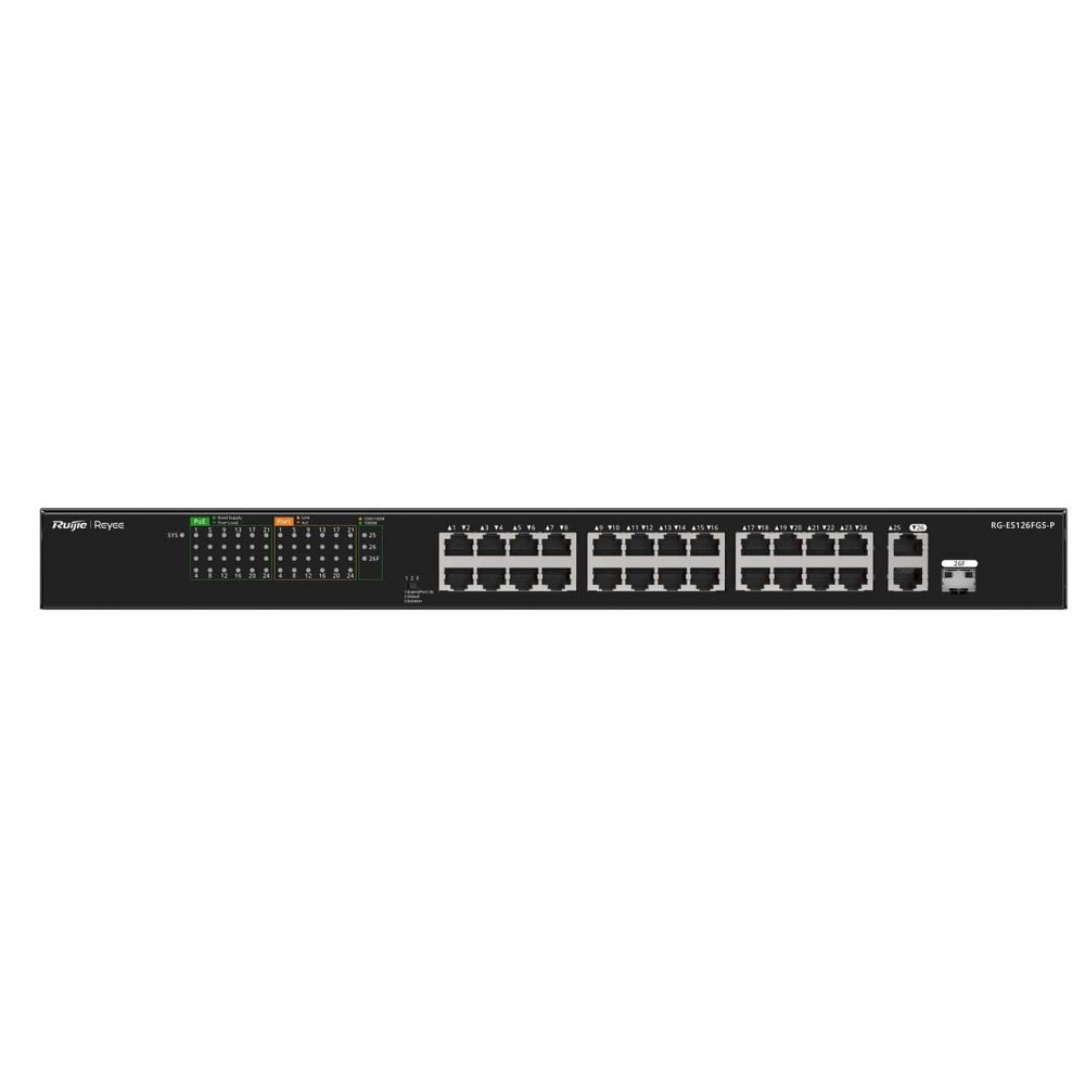 Комутатор Ruijie Reyee RG-ES126FGS-P ( 12385 ) Харків - фото 1