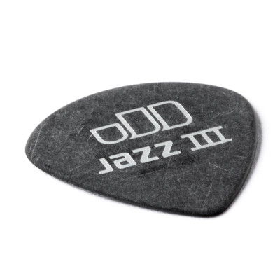 Медіатор Jim Dunlop Tortex Pitch Black Jazz III Pick .73mm 12 шт. (482P.73) Вінниця - фото 4