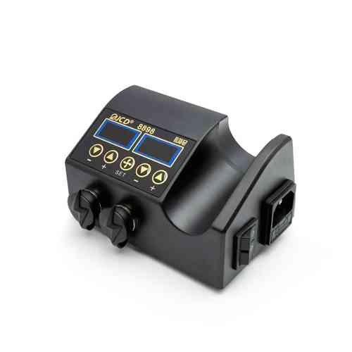 Паяльная станция JCD 2в1 8898 80Вт с термофеном 750Вт, 2xЖК, комплектующие Винница