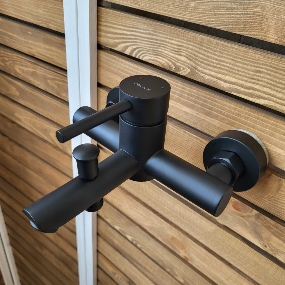 Змішувач для ванни VOLLE CRUZE de la noche чорний 1547.030104 Київ - фото 5