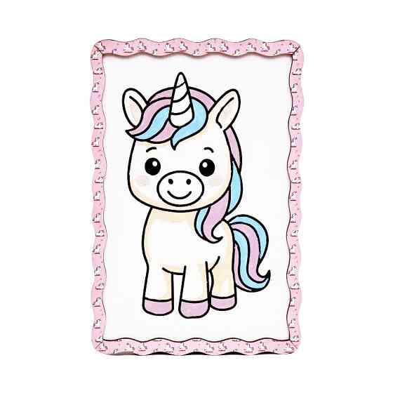 Дитячий набір для розпису по дереву "Єдиноріг" Puz-22981 формат А5 Вінниця