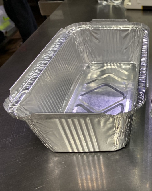 Контейнери з алюмінієвої фольги 208*103*55 мм SP62L з алюмінієво-картонною кришкою Павлоград - фото 1