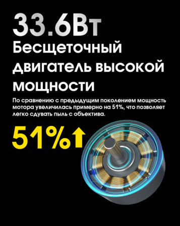 Компресор вентилятор Nitecore BB21 для чищення фото та відео техніки Вінниця - фото 8