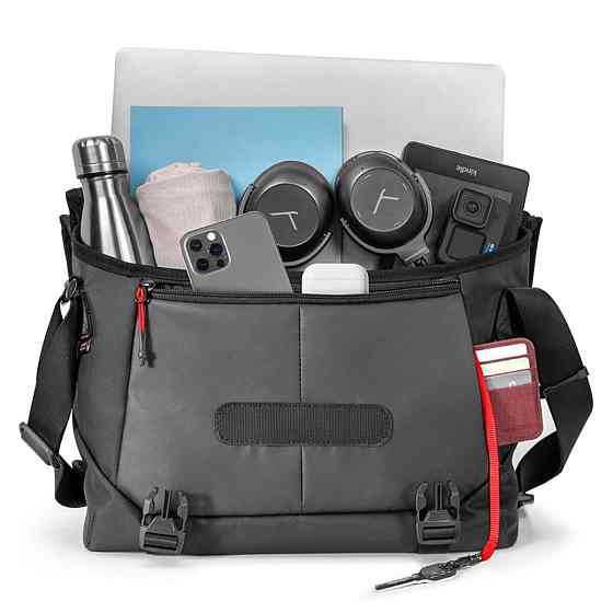Сумка Tomtoc Explorer-T22 Messenger Bag Black 16 Inch/14L (T22M1D1) (T22M1D1) Киев