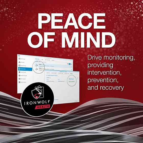 Накопичувач HDD SATA 6.0TB Seagate IronWolf Pro 7200rpm 256MB (ST6000NT001) 3.5" Харків