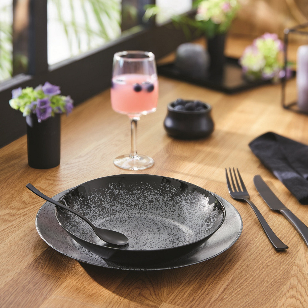 Тарілка супова Luminarc Slate Black, 20 см (6788145) Київ - фото 9