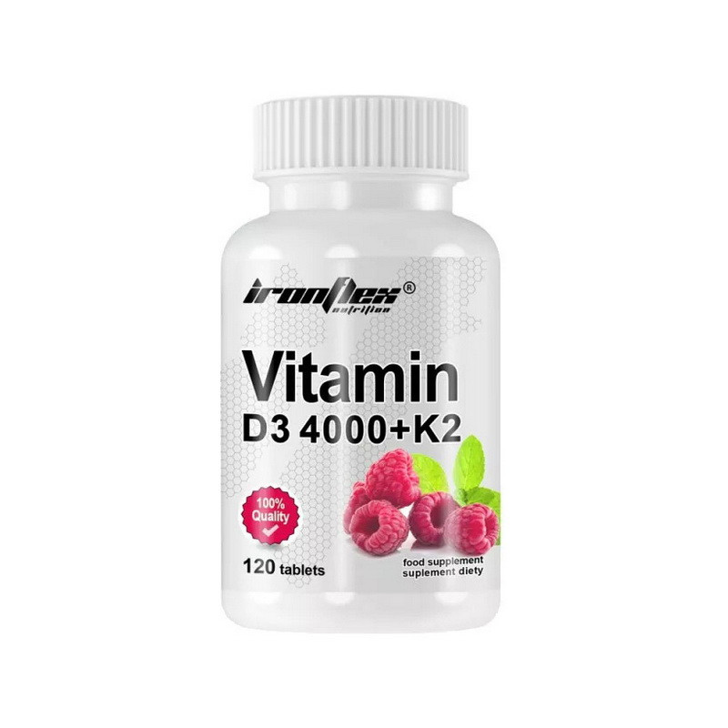 Vitamin D3 4000+K2 (120 tab) Луцк - изображение 1