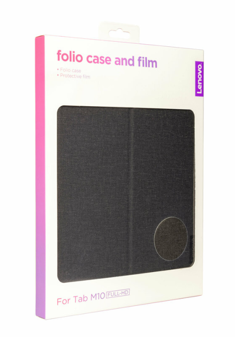 Чохол-книжка Lenovo Folio Case + захисна плівка ZG38C02761 для Lenovo Tab M10 HD X505, чорний, підставка Київ - фото 7