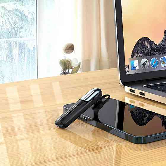 Bluetooth гарнітура HOCO E57 Essential business BT headset Black Київ
