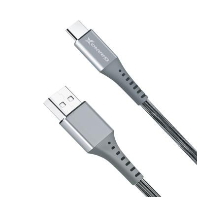 Дата кабель USB 2.0 AM to Type-C 1.2m Grey Grand-X (FC-12G) Вінниця - фото 3