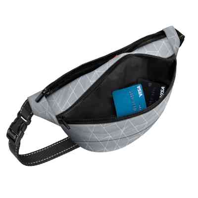 Поясная сумка-бананка для собак WAUDOG Family светоотражающая 33х17х10 см (5686) Винница