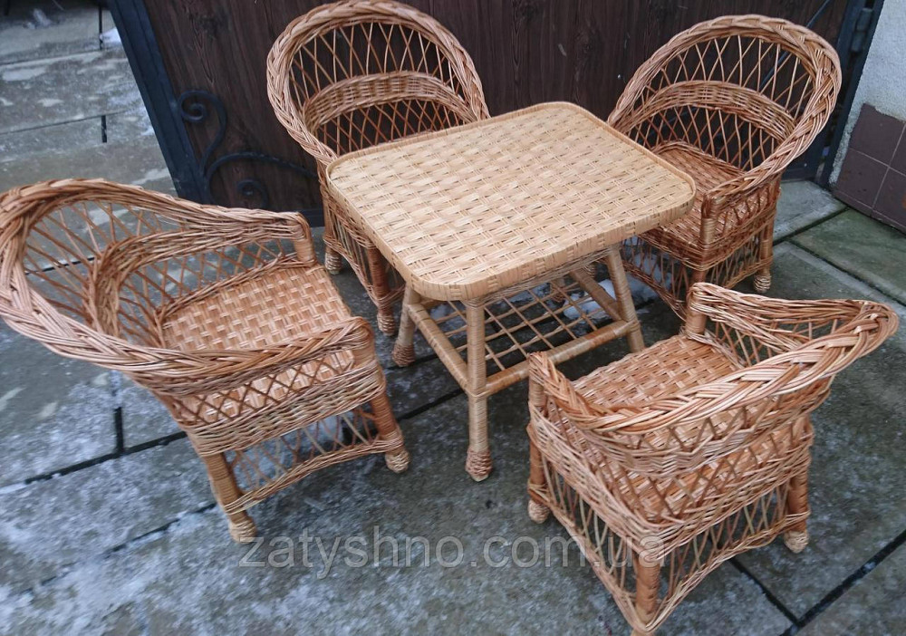 Детская плетеная  мебель из лозы Киев - изображение 4