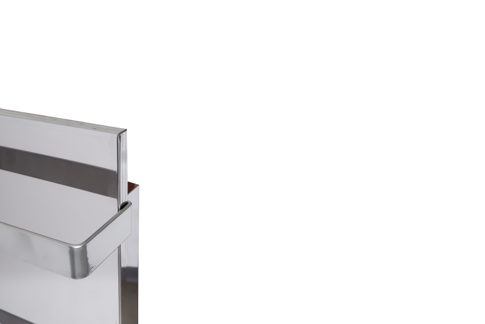 Електрична рушникосушарка нержавіюча сталь SWT-T 150 800х370х15 Київ - фото 5